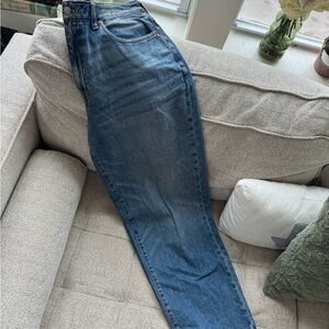 Madewell Curvy Baggy Straight Denim Jeans